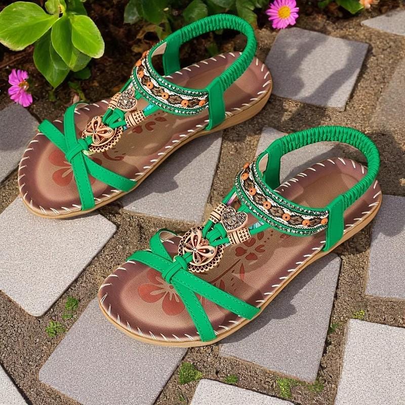 Velsa - Διακοσμημένα ρωμαϊκά σανδάλια