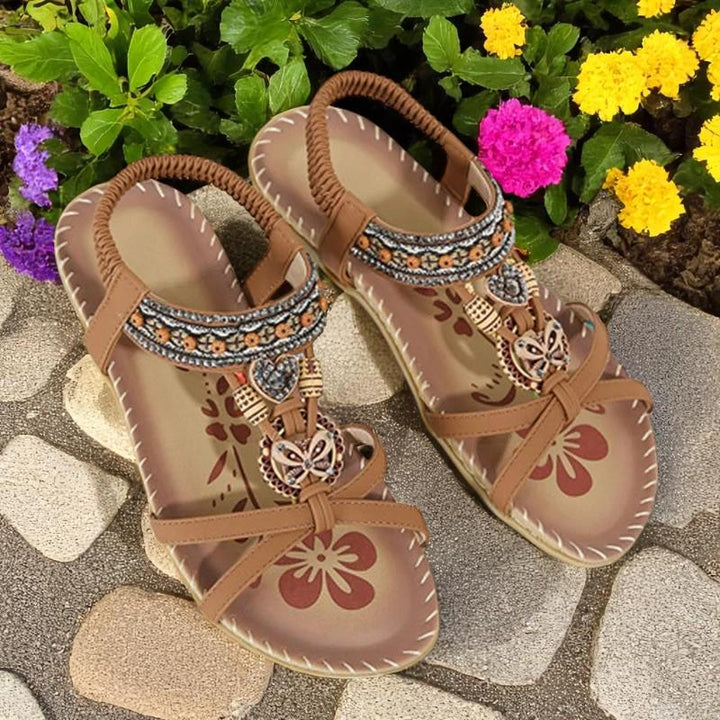 Velsa - Διακοσμημένα ρωμαϊκά σανδάλια