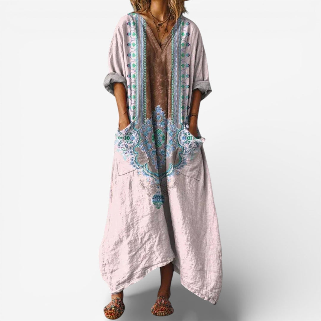 Azenelle - Στυλάτο Καθημερινό Maxi Φόρεμα