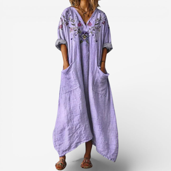 Azenelle - Στυλάτο Καθημερινό Maxi Φόρεμα