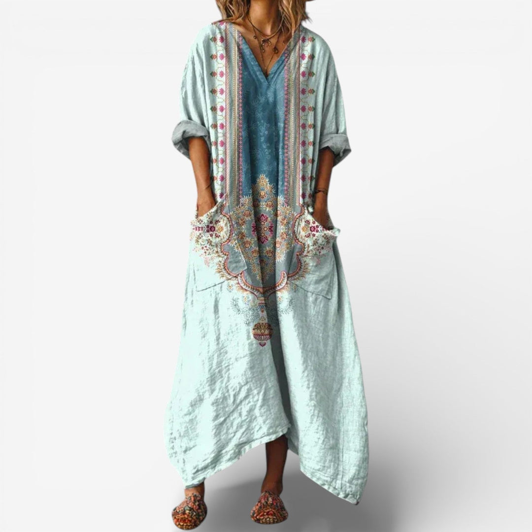 Azenelle - Στυλάτο Καθημερινό Maxi Φόρεμα