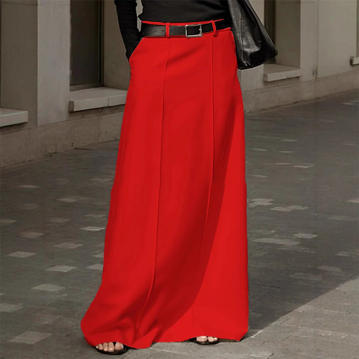 Sorellia - Μάξι φούστα σε γραμμή Α με απαλή υφή