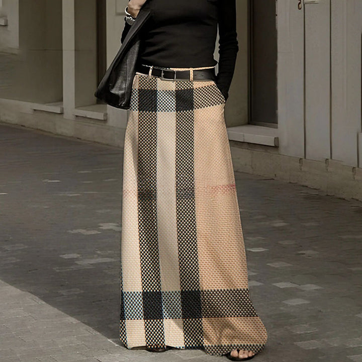 Sorellia - Μάξι φούστα σε γραμμή Α με απαλή υφή