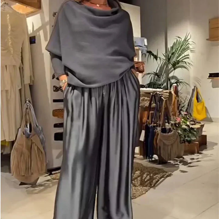 Zairielle - Κομψό Καθημερινό Σετ Δύο Τεμαχίων