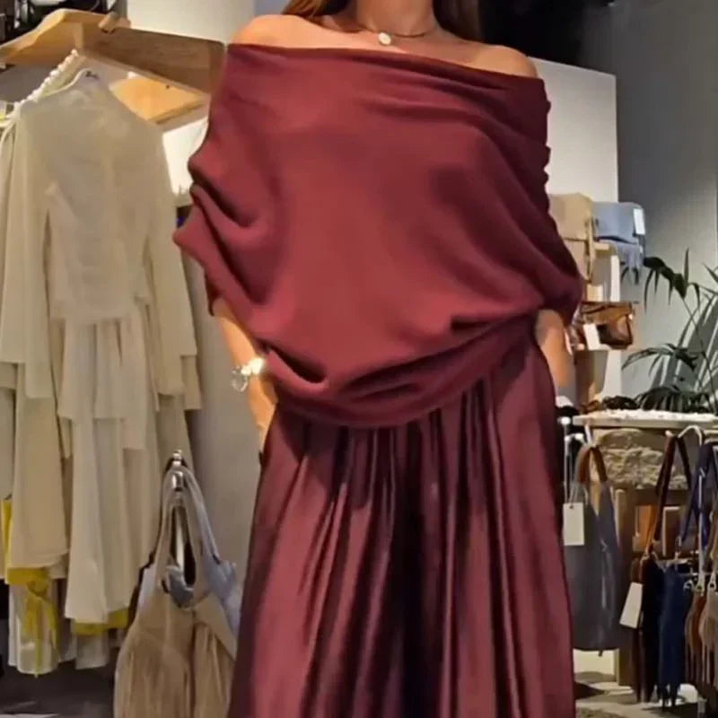 Zairielle - Κομψό Καθημερινό Σετ Δύο Τεμαχίων