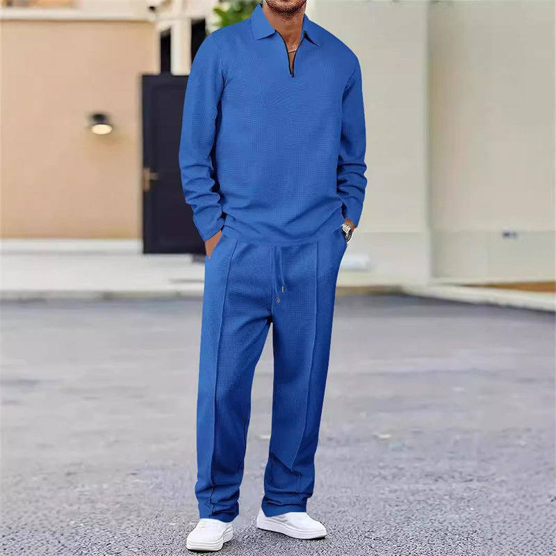 Vexar - Σετ loungewear με απαλή υφή και κλείσιμο Quarter Zip