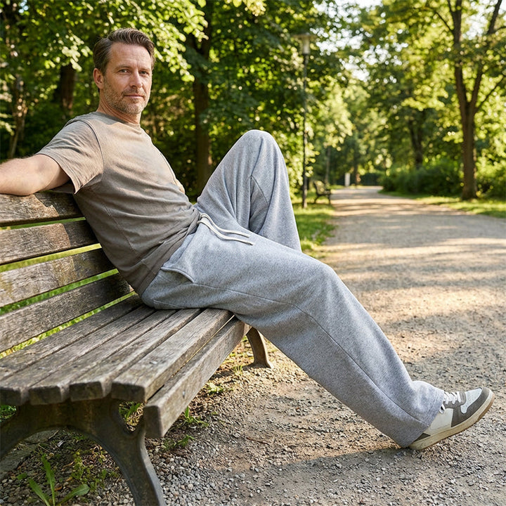 Terinor - Παντελόνι με κορδόνι στη μέση και ρυθμιζόμενη εφαρμογή